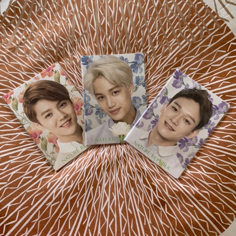 Nature Republic EXO Notebooks